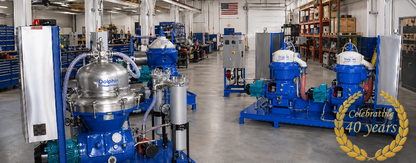 Dolphin Centrifuge Shop in Warren (Detroit Metro), Michigan, USA - industrial centrifuge manufacturing facility