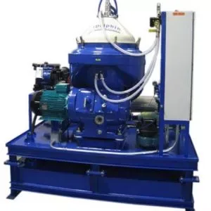 Alfa Laval MOPX-209 self-cleaning oil purifier centrifuge 34 GPM