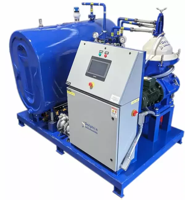 Dolphin Centrifuge DMPX-014 diesel centrifuge system for continuous fuel purification and polishing