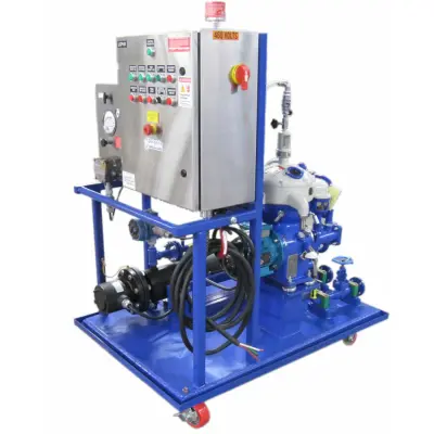 Alfa Laval Turbine Lube Oil Centrifuge Class I Div II Hazardous Area
