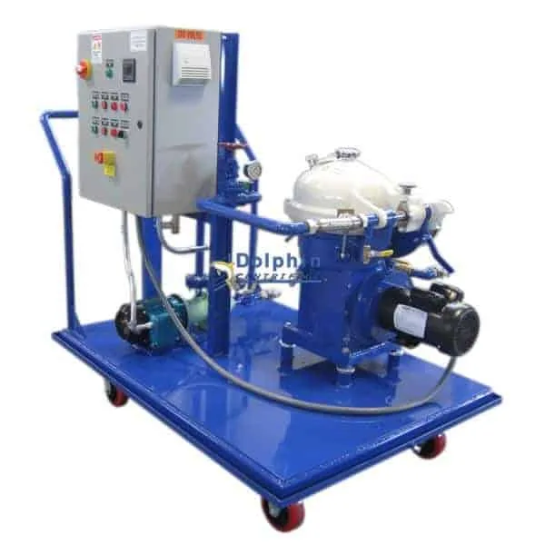 Alfa Laval WSB 104 Industrial Coolant Centrifuge Cart for tramp oil separation