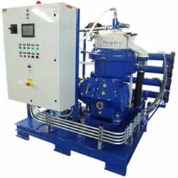 Alfa Laval MOPX 207 System for Industrial Oils — complete packaged centrifuge system