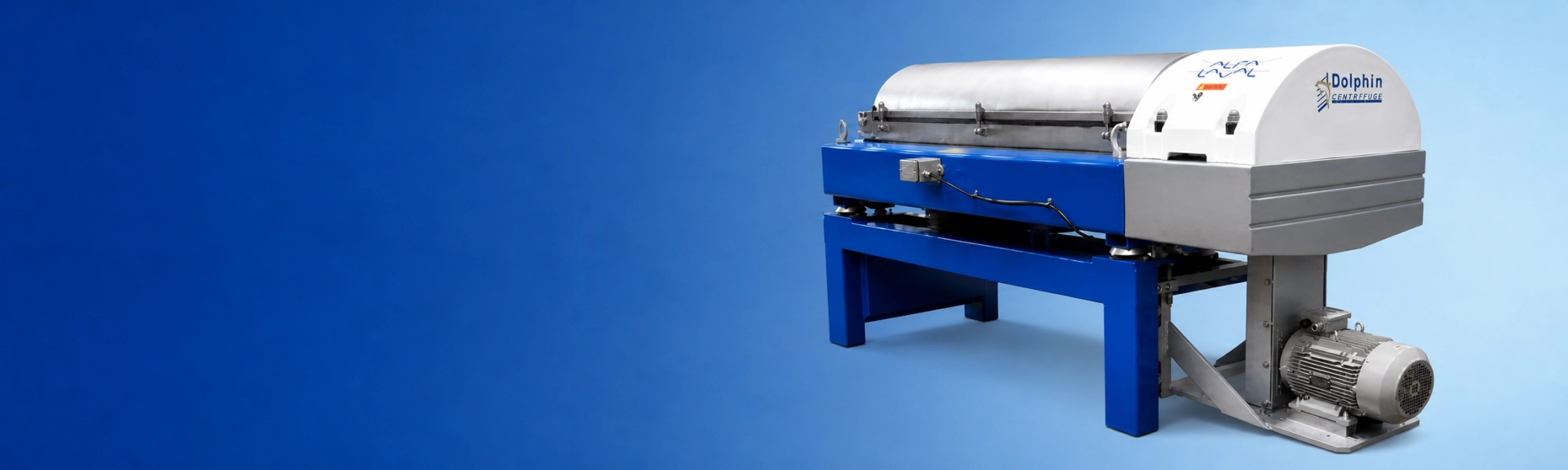 Alfa Laval NX 418 decanter centrifuge remanufactured by Dolphin Centrifuge
