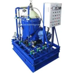 Industrial scale WVO centrifuge for waste vegetable oil