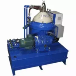 Alfa Laval centrifuge for crude oil tank bottom separation