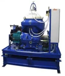 Oilfield centrifuge for crude oil dehydration