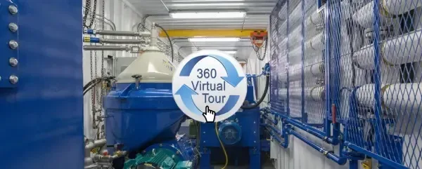 Crude oil tank bottom recovery centrifuge system by Dolphin Centrifuge