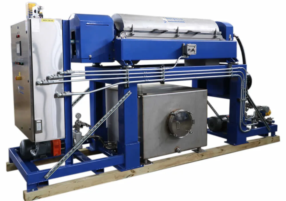 Alfa Laval NX418 Decanter C1D2 for Hemp Ethanol Processing