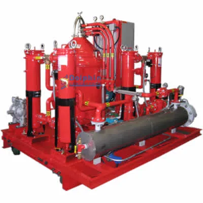 Alfa Laval WHPX 510 disc stack centrifuge cutaway view