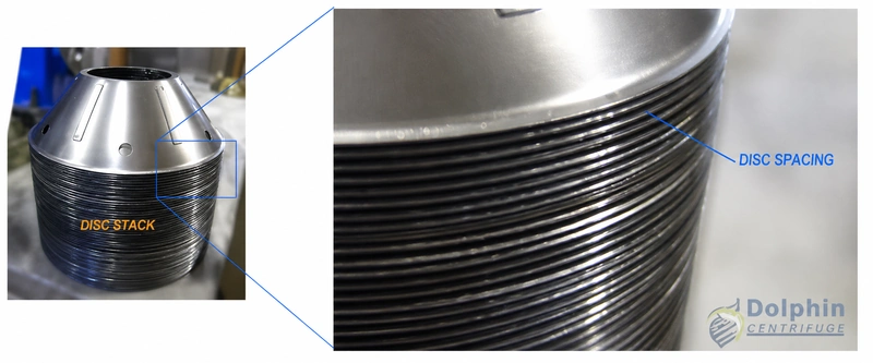 Disc Stack Centrifuge Disc Spacing