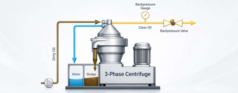 Centrifuge BackPressure Setup
