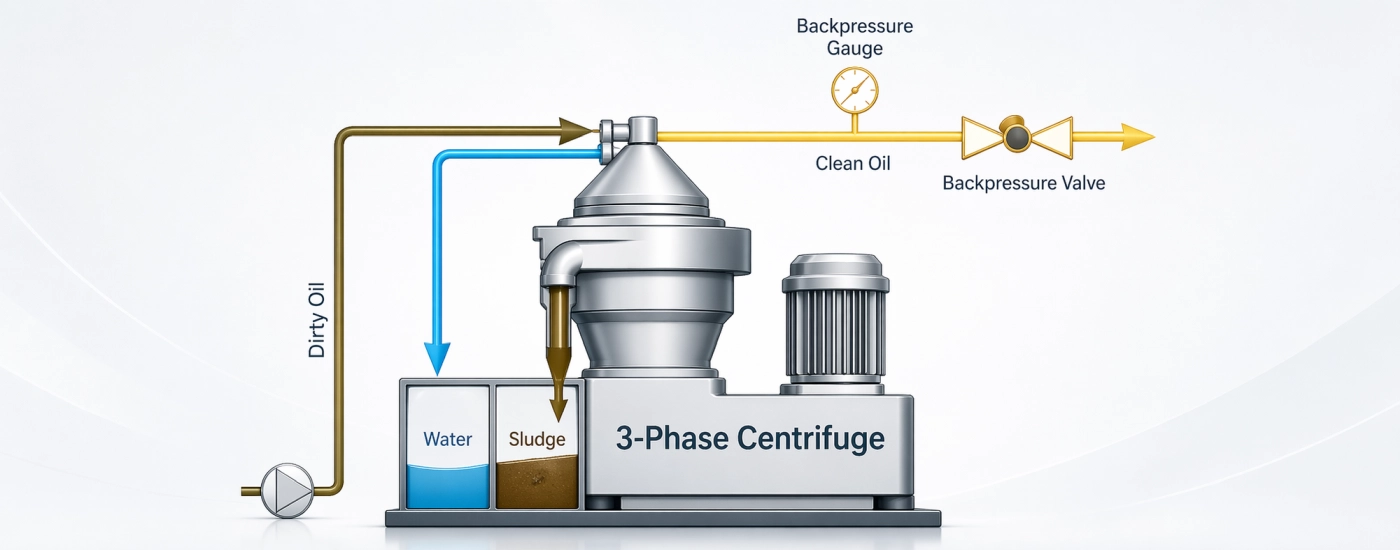 Centrifuge BackPressure Setup