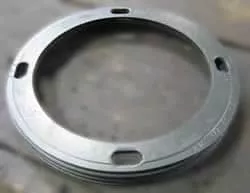 Disc centrifuge large lock ring - secures bowl hood to bowl body