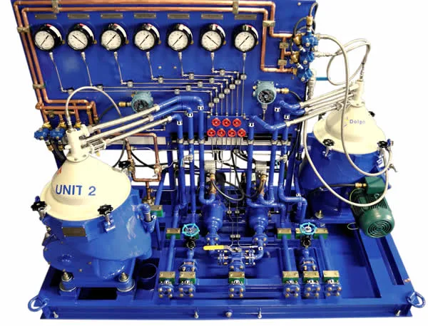 DMPX-014 Duplex Disc Stack Centrifuge Skid for HFO and Diesel - ATEX Zone 2