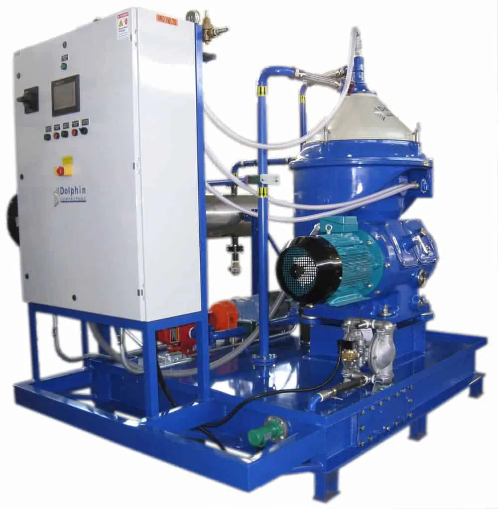 Pyrolysis Oil Centrifuge Module - Tire and Plastic Recycling