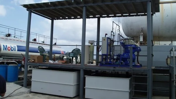 Alfa Laval Centrifuge Outdoor Installation - Guam