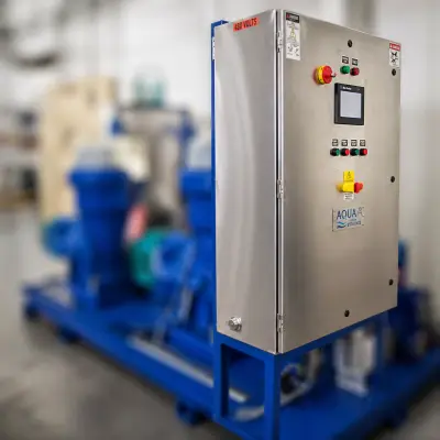 Disc Stack Centrifuge Control Panel