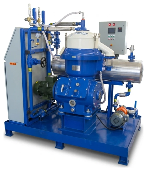 Alfa Laval MOPX-207 Self-Cleaning Disc Centrifuge - 28 GPM on Lube Oil