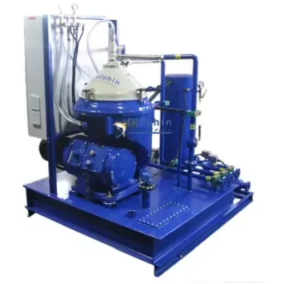 Alfa Laval MOPX-209 machining oil recovery centrifuge system
