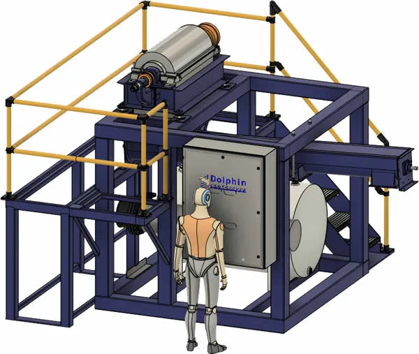 Alfa Laval NX-314 Decanter Module - 3D Cad Model