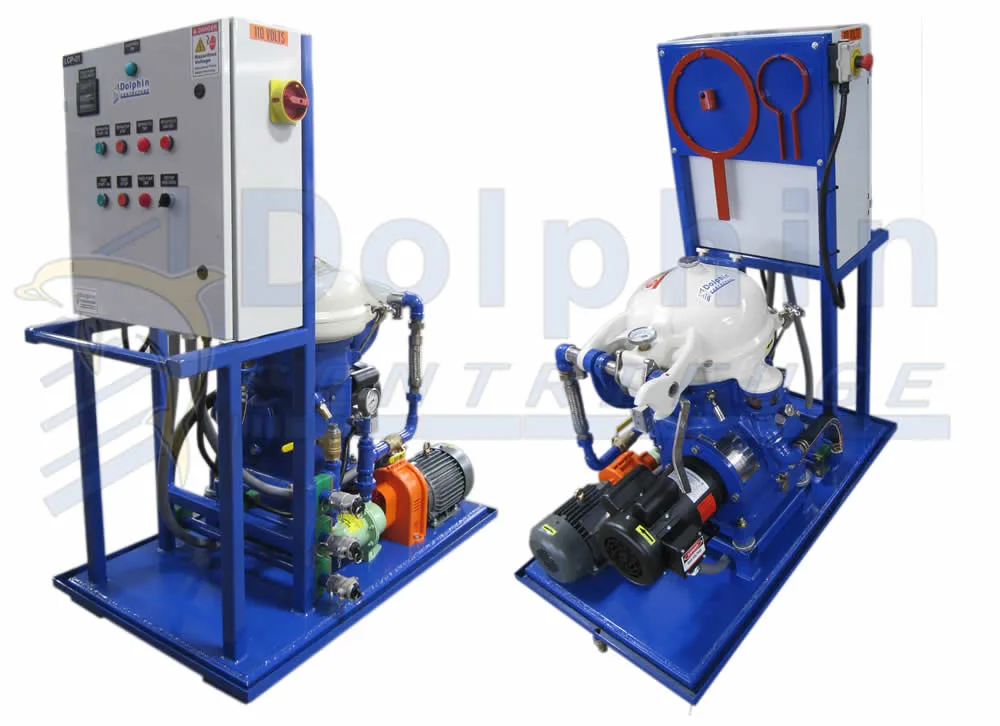 Alfa Laval Wash Water Centrifuge for industrial parts washer fluid purification