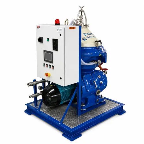 Humus clarifier centrifuge