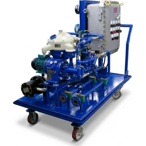 Alfa Laval MAB-102 smallest disc stack centrifuge for low-volume industrial separation