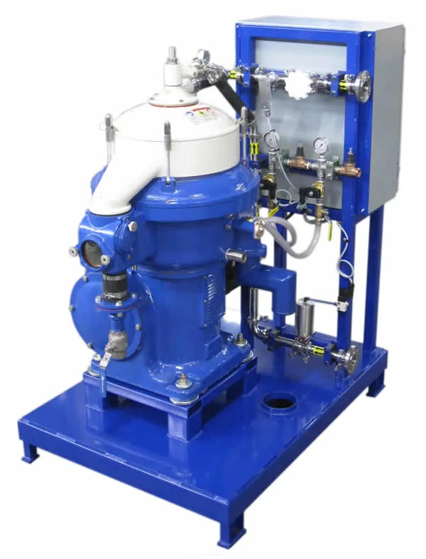 DMPX-028 self-cleaning disc stack centrifuge for waste oil recovery